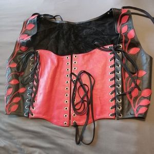 Red and Black Corset SZ 3X
